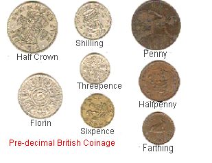 Pre-decimal British Coinage