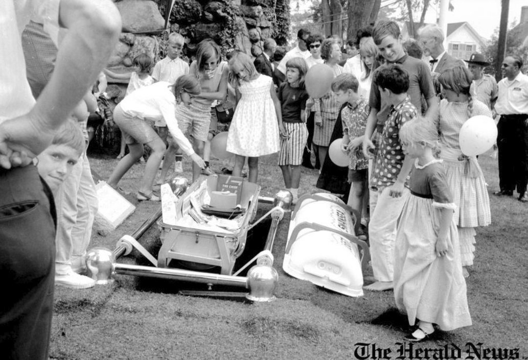 Burial of the 1967 Time Capsule